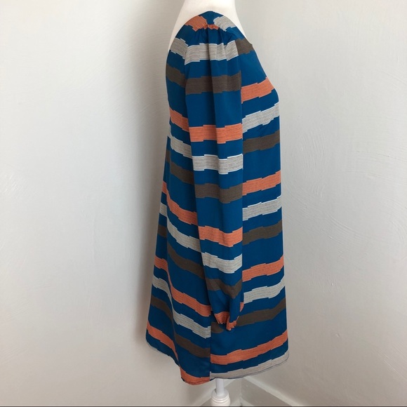 Francesca’s Collections Striped Long Sleeve Dress - Picture 2 of 8